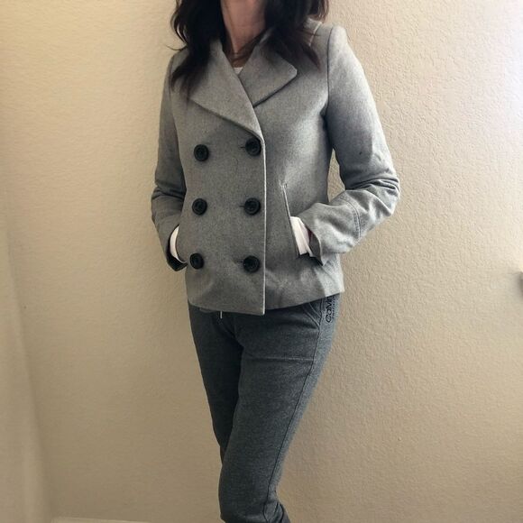 🧥 Menora Double Breasted Grey 🧥 - Picture 2 of 12